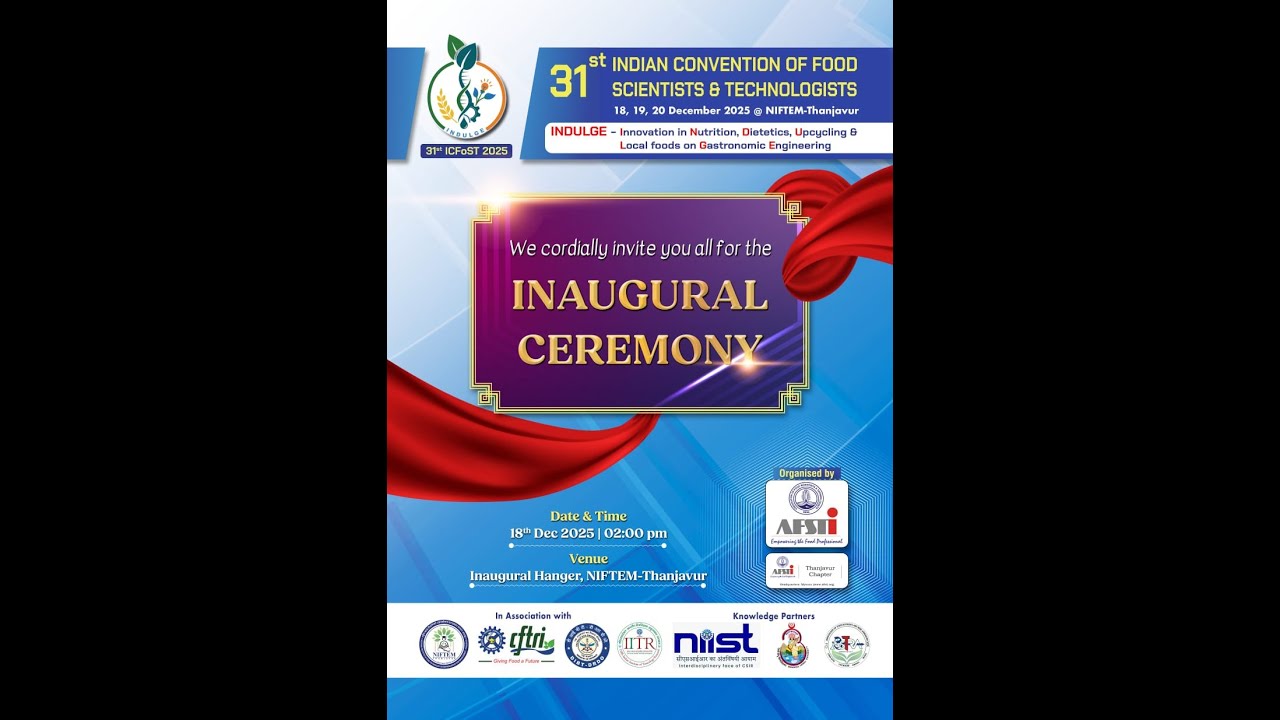 31st ICFOST 25 Inaugural Ceremony