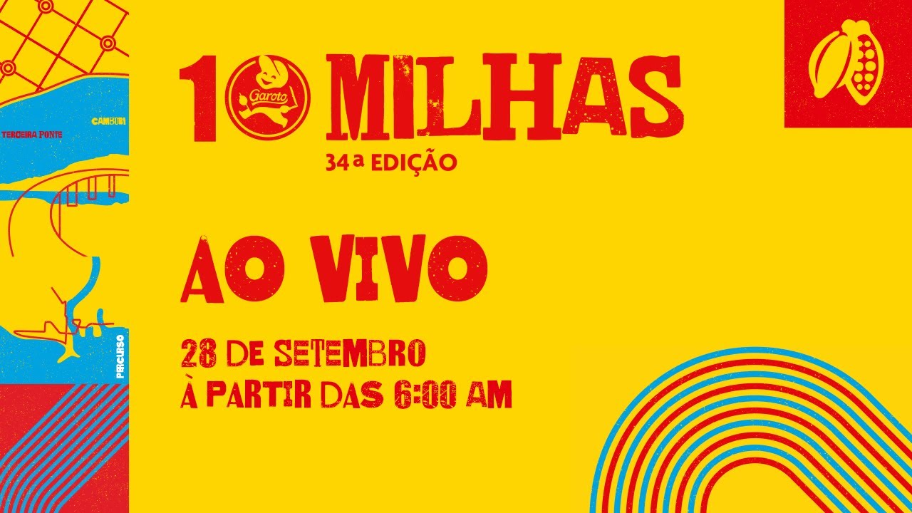 TRANSMISS&Atilde;O AO VIVO DA  34&ordf; EDI&Ccedil;&Atilde;O DAS 10 MILHAS DA GAROTO 2025.
