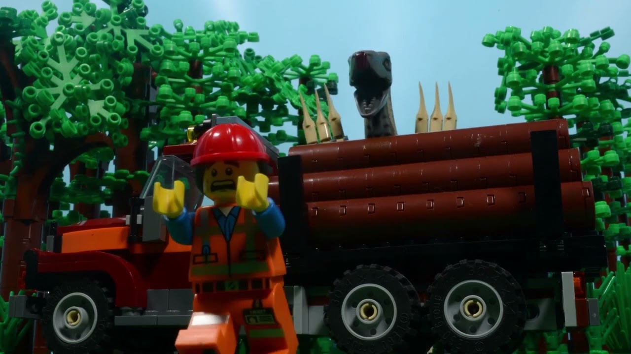 Dinosaurs at a construction site | LEGO Jurassic World