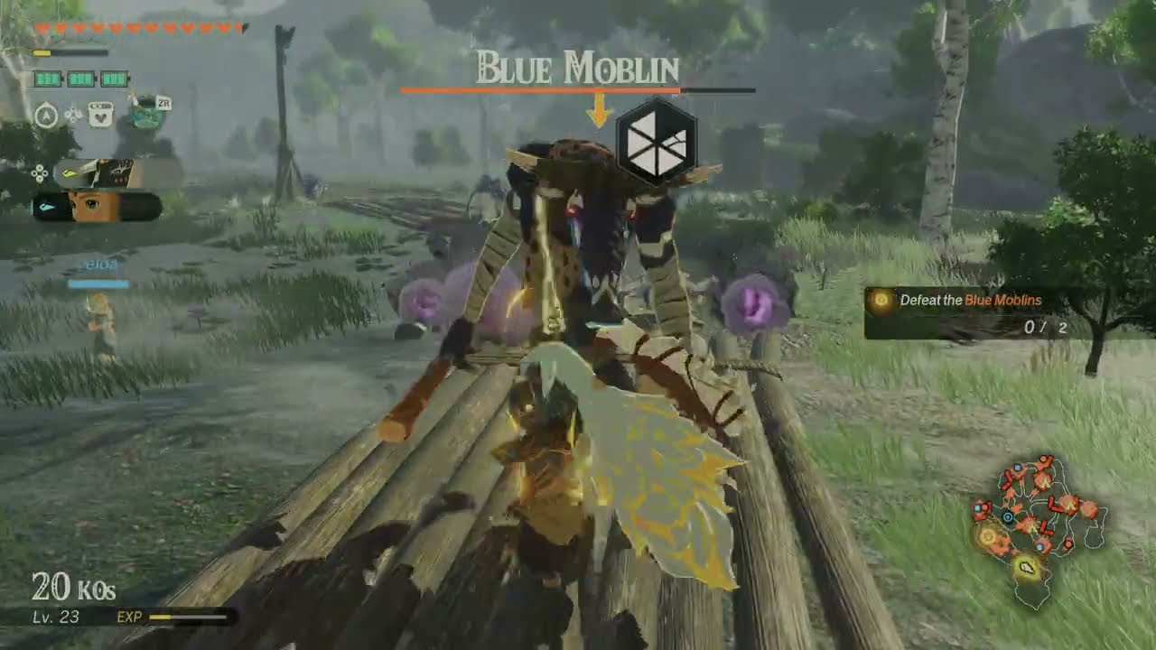 Hyrule Warriors: Age of Imprisonment - Lanayru Defilled: Qia Cutscene | Defeat The Blue Moblins