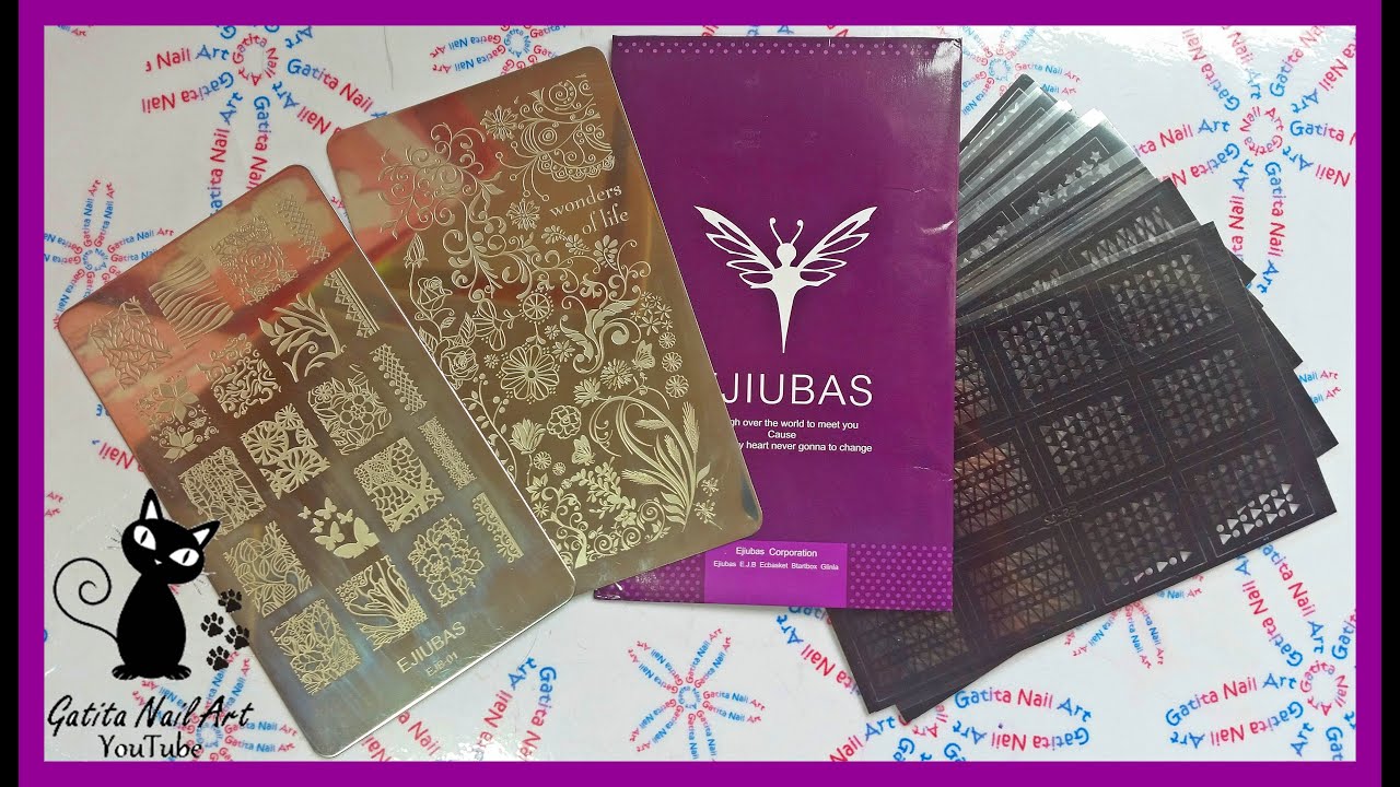 Review Ejiubas: Colección Placas de Estampación Wonders of Life + Vinilos para Uñas