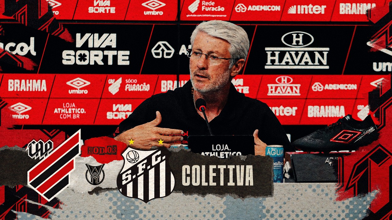 COLETIVA PÓS-JOGO | ODAIR HELLMANN | ATHLETICO 2X1 SANTOS | CAMPEONATO BRASILEIRO 2026