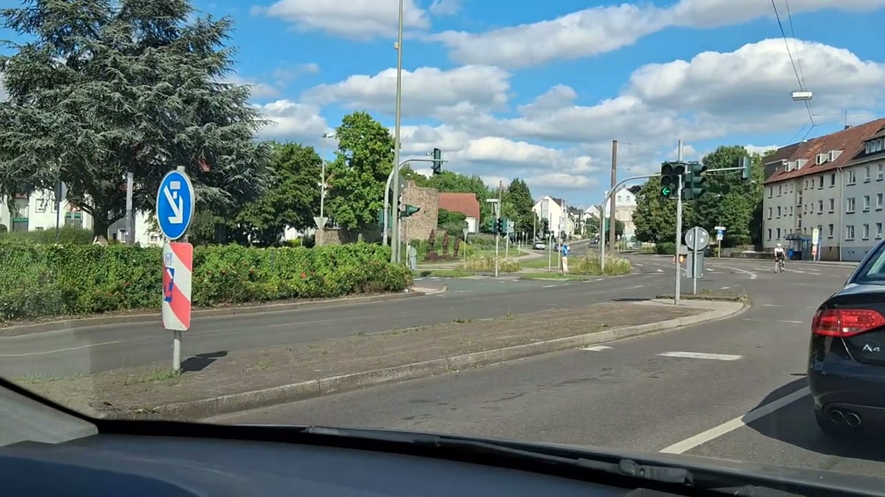 Mit dem Auto durch Hattingen