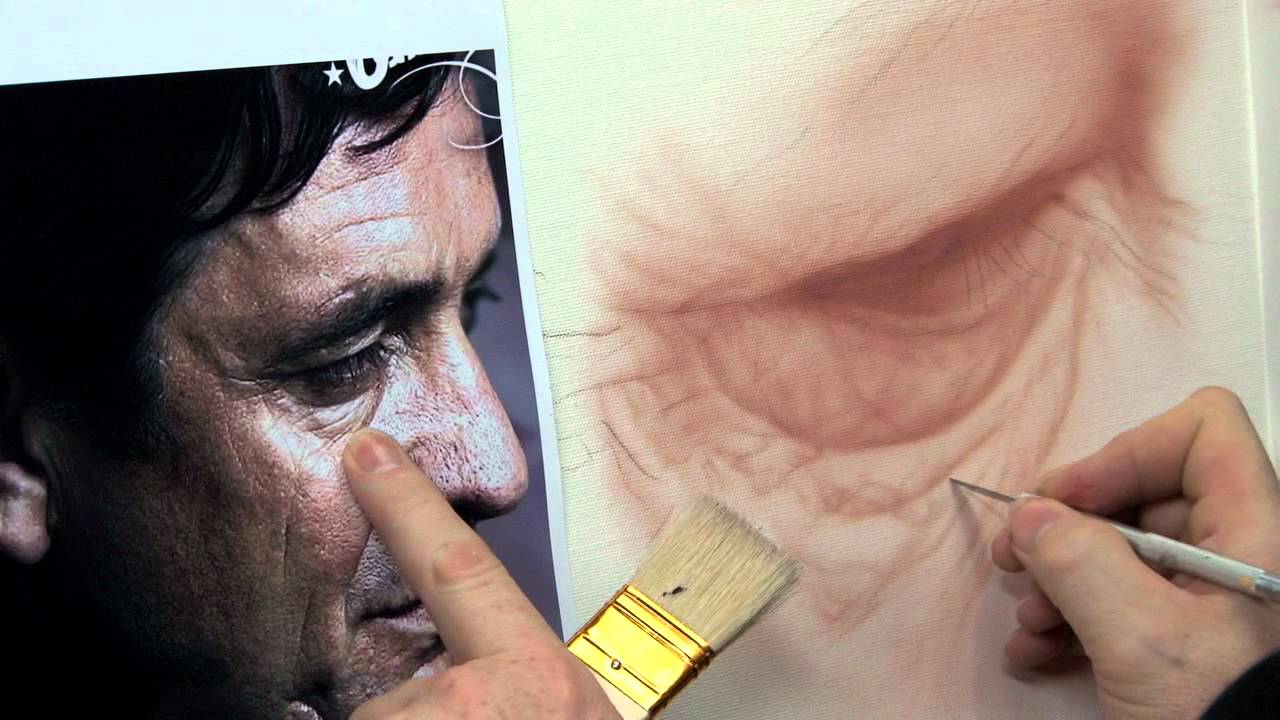 Airbrushing Realistic Eye Details w/ Steve Driscoll