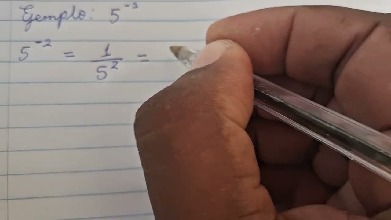 pasos para realizar potencias con numeros reales