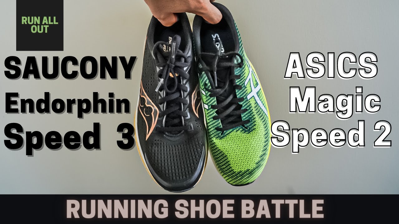 SAUCONY ENDORPHIN SPEED 3 vs ASICS MAGIC SPEED 2 เปรียบเทียบรองเท้า ตัวรอง TOP | Running Shoe Battle