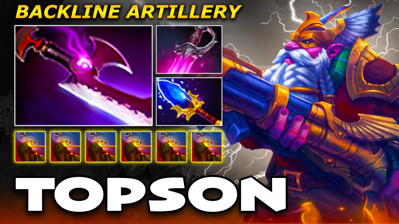 Topson SNIPER [S Tier MID 7.35d] - Full Gameplay Dota Class
