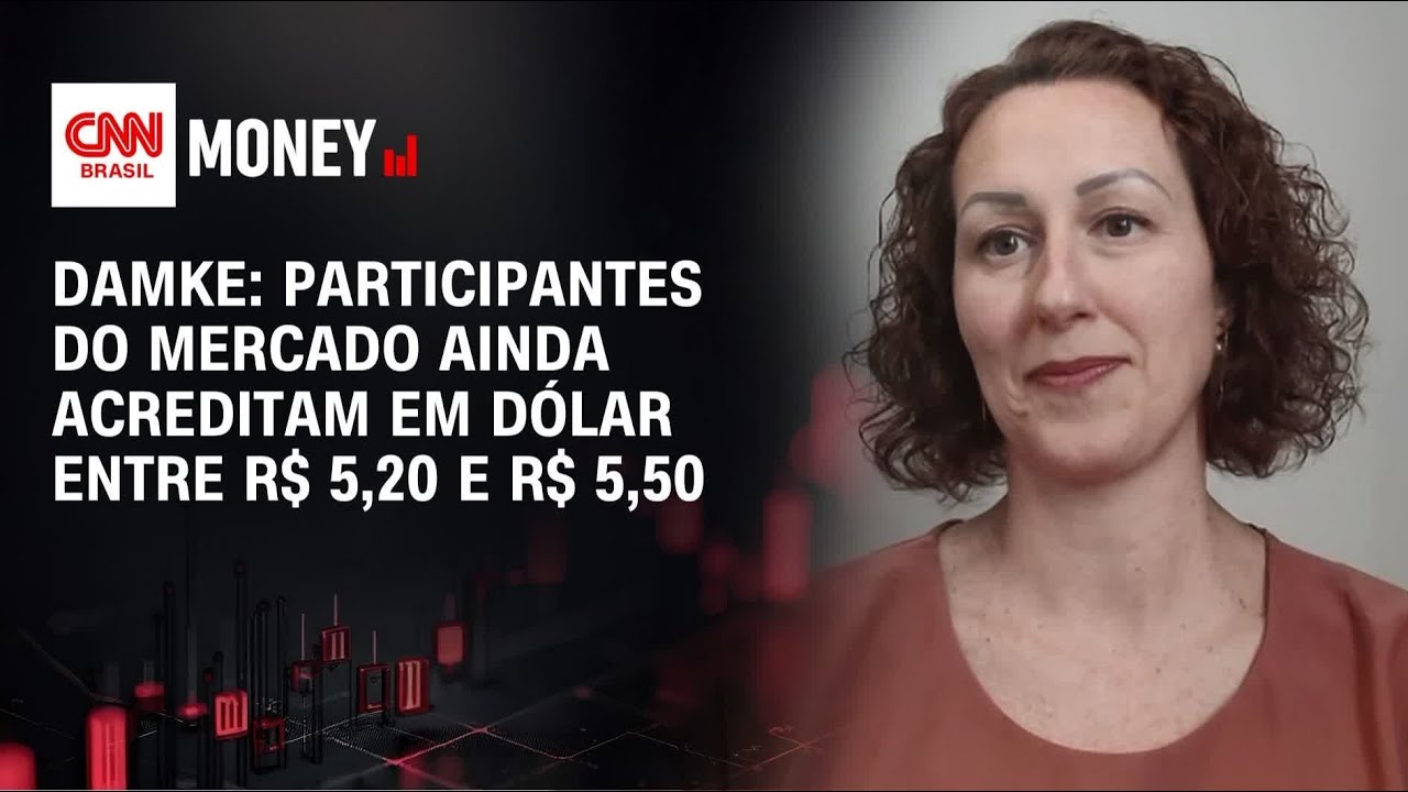 Participantes do mercado ainda acreditam em dólar entre R$ 5,20 e R$ 5,50, diz Damke | MONEY NEWS