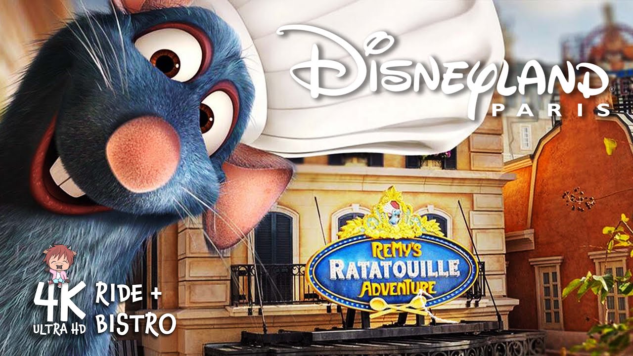 Disney Paris Ratatouille 3D FULL RIDE and Bistrot Chez Remy