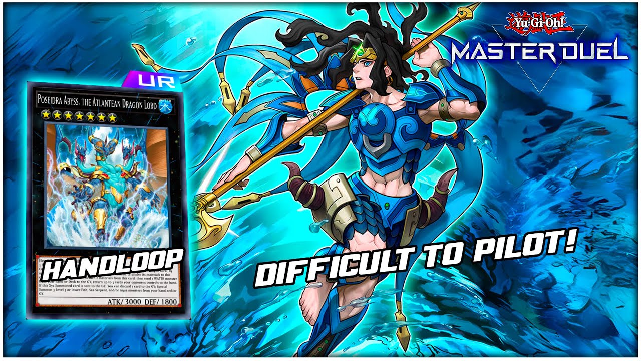 Best Handloops Deck?! Mermail Atlantean Is Crazy Good! | Deck List & Combo | Yu-Gi-Oh! Master Duel