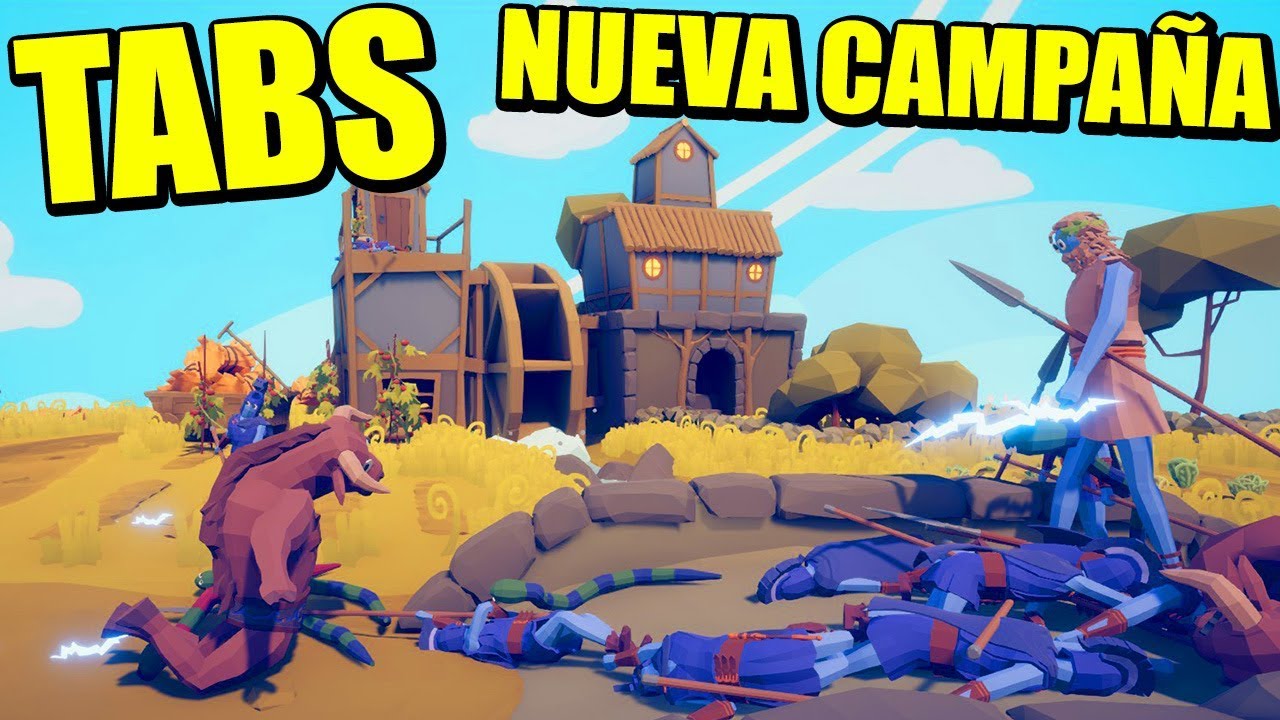 EMPEZANDO LA NUEVA CAMPAÑA - TOTALLY ACCURATE BATTLE SIMULATOR (TABS) | Gameplay Español