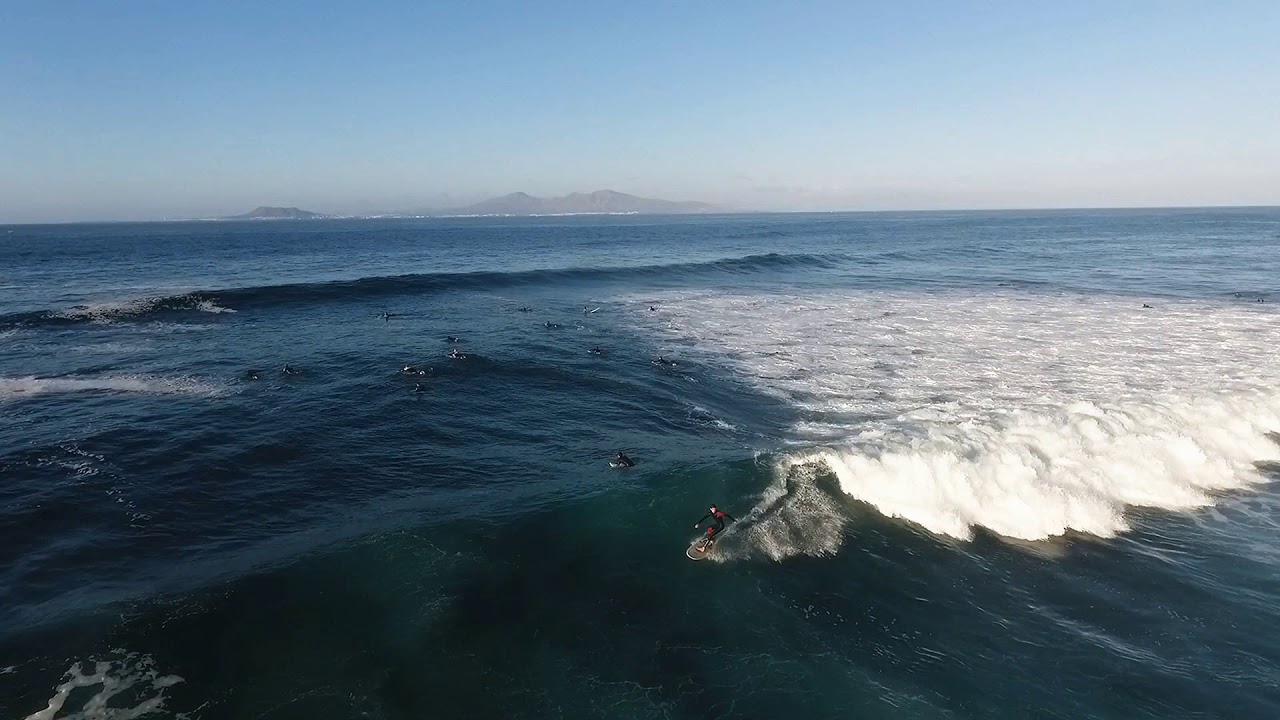 Surfing Bristol Corralejo Fuerteventura Feb 2018