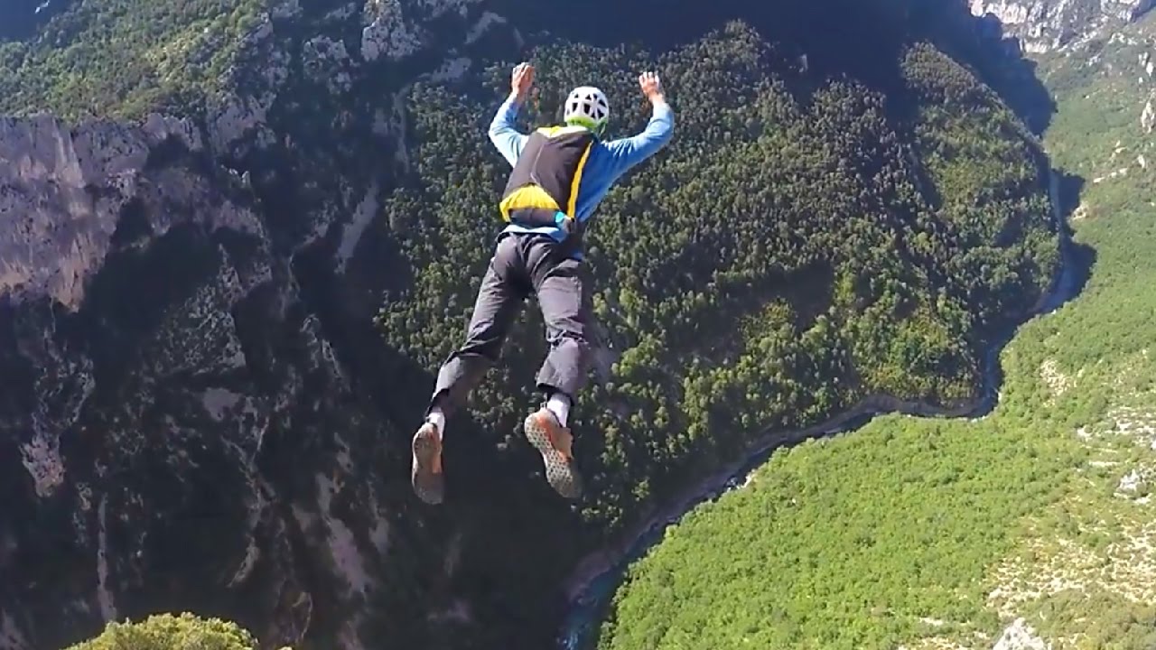 CLIFF BASE JUMP| Gorges du Verdon