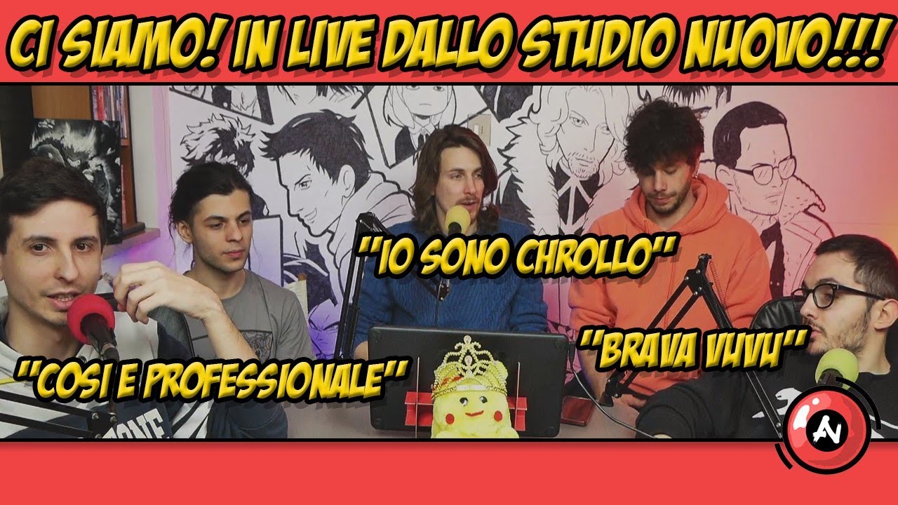 PRIMA LIVE NEL NUOVO STUDIO #489