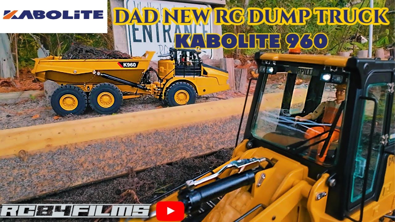 Dad Running His New Dump Truck