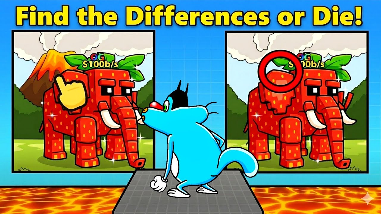Roblox Oggy and Jack Find or Die Challenge!