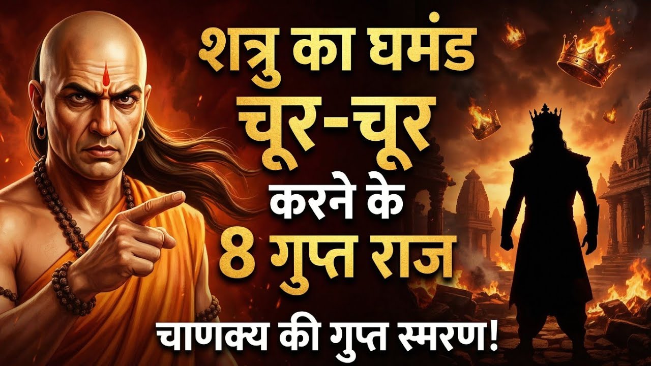 घमंडी सेनापति का पतन: चाणक्य की 8 गुप्त नीतियाँ जो दुश्मन को चूर-चूर कर देती हैं | 🤬 Chanakya Niti 🔥