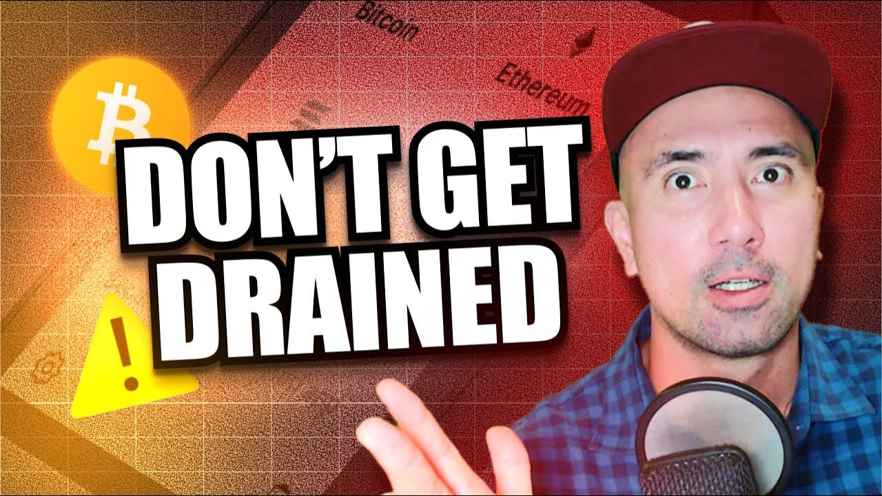 How NOT to Get Your Crypto Wallet Drained (Crypto Security 101)