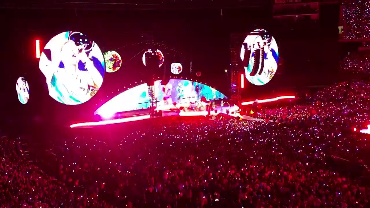 Coldplay Adventure of a Lifetime Live at Marvel Stadium Melbourne 30 Oct 2024