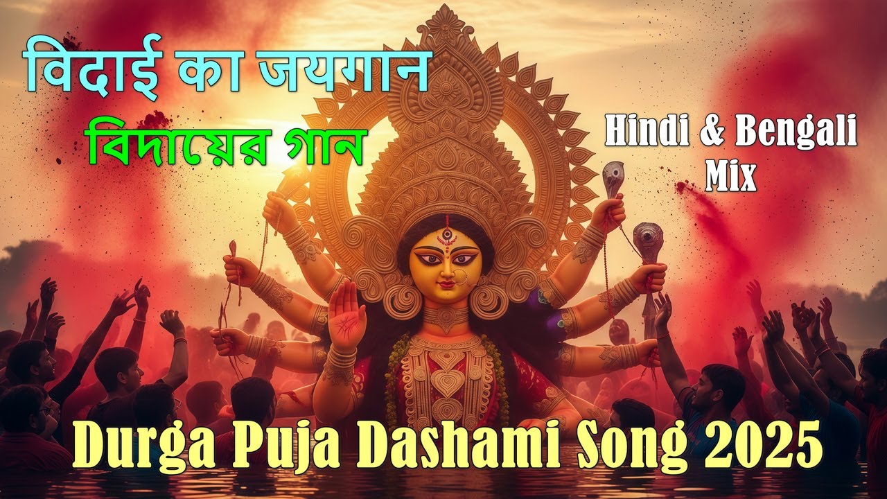 विदाई का जयगान | বিদায়ের গান | Durga Puja Dashami Song 2025 | Hindi & Bengali | GaanAi Original
