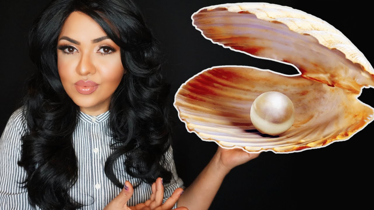 ASMR Colhendo A Perola de uma Ostra #Perolas #ASMRbrasil #VozSuave