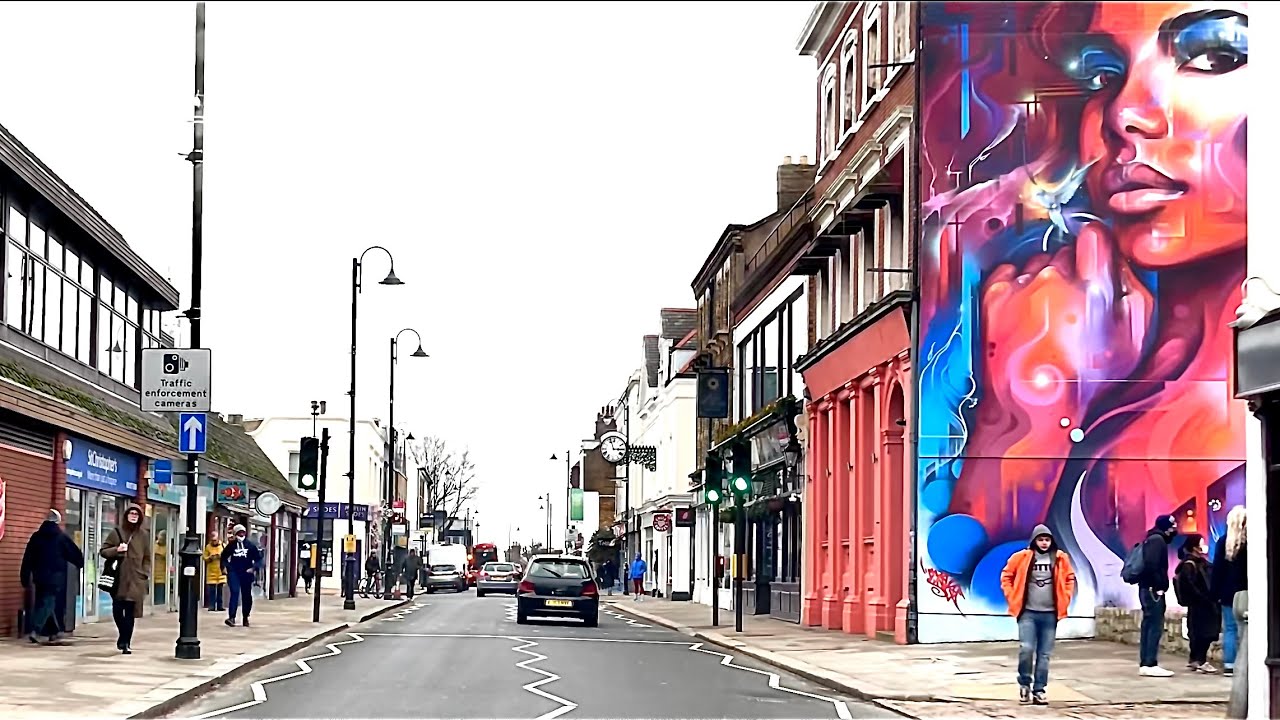 London 4K Drive 🇬🇧 Crystal Palace & Thornton Heath 04/02/2021