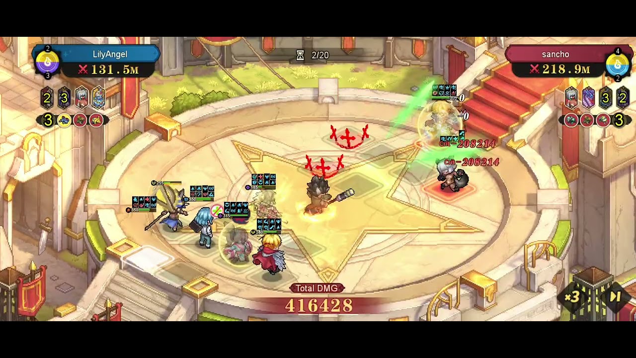 Realms of Pixel Tough Stun Team! LilyAngel vs Sancho NA S4