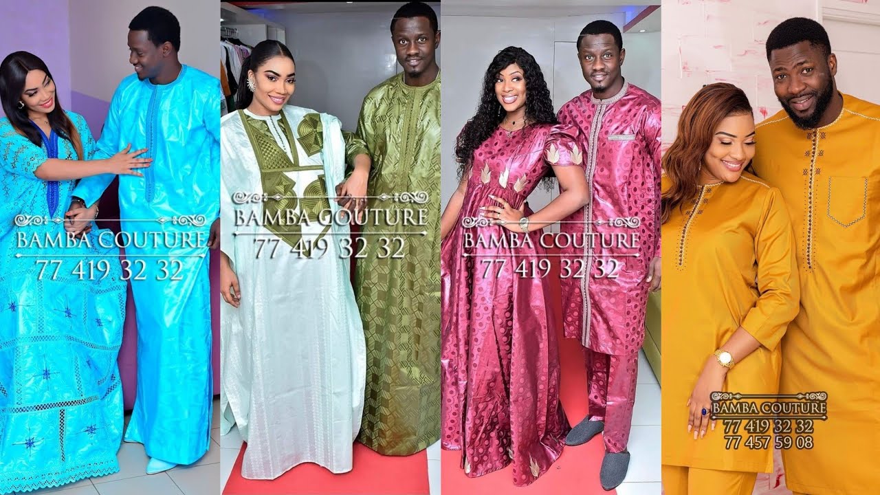 Collection modèle bamba couture en couplé mode couture sénégalaise #mode #tendance #fashion #senegal