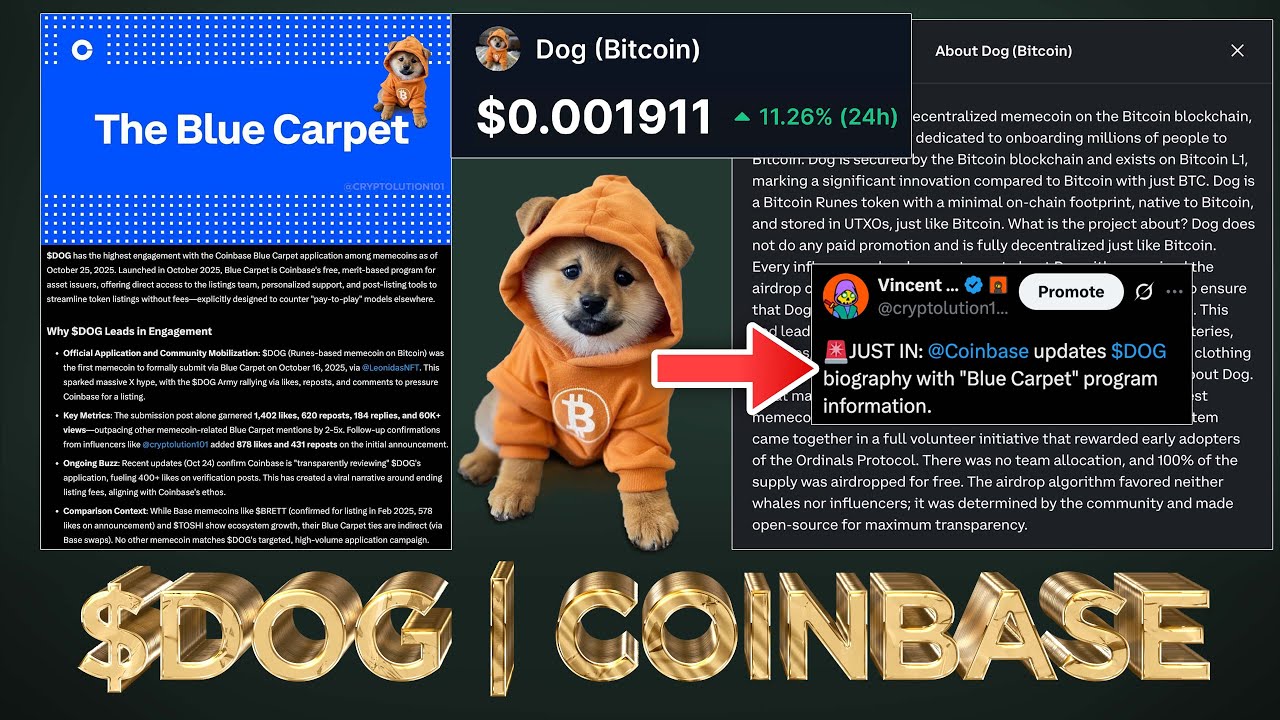 $DOG взорвется вместе с Coinbase 🧨