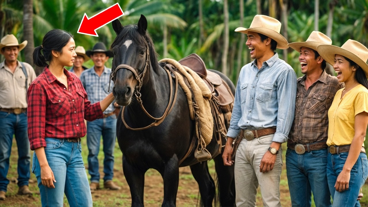 Tawanan nang sabihing aamo niya ang kabayo ng magsasaka… hanggang sumakay siya at pinatahimik lahat