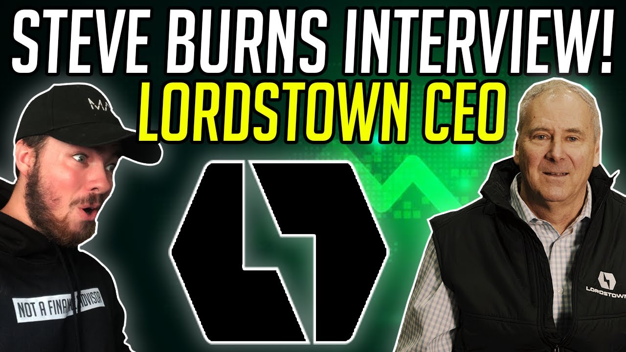 INTERVIEW WITH THE CEO OF LORDSTOWN MOTORS STEVE BURNS! - DPHC STOCK!