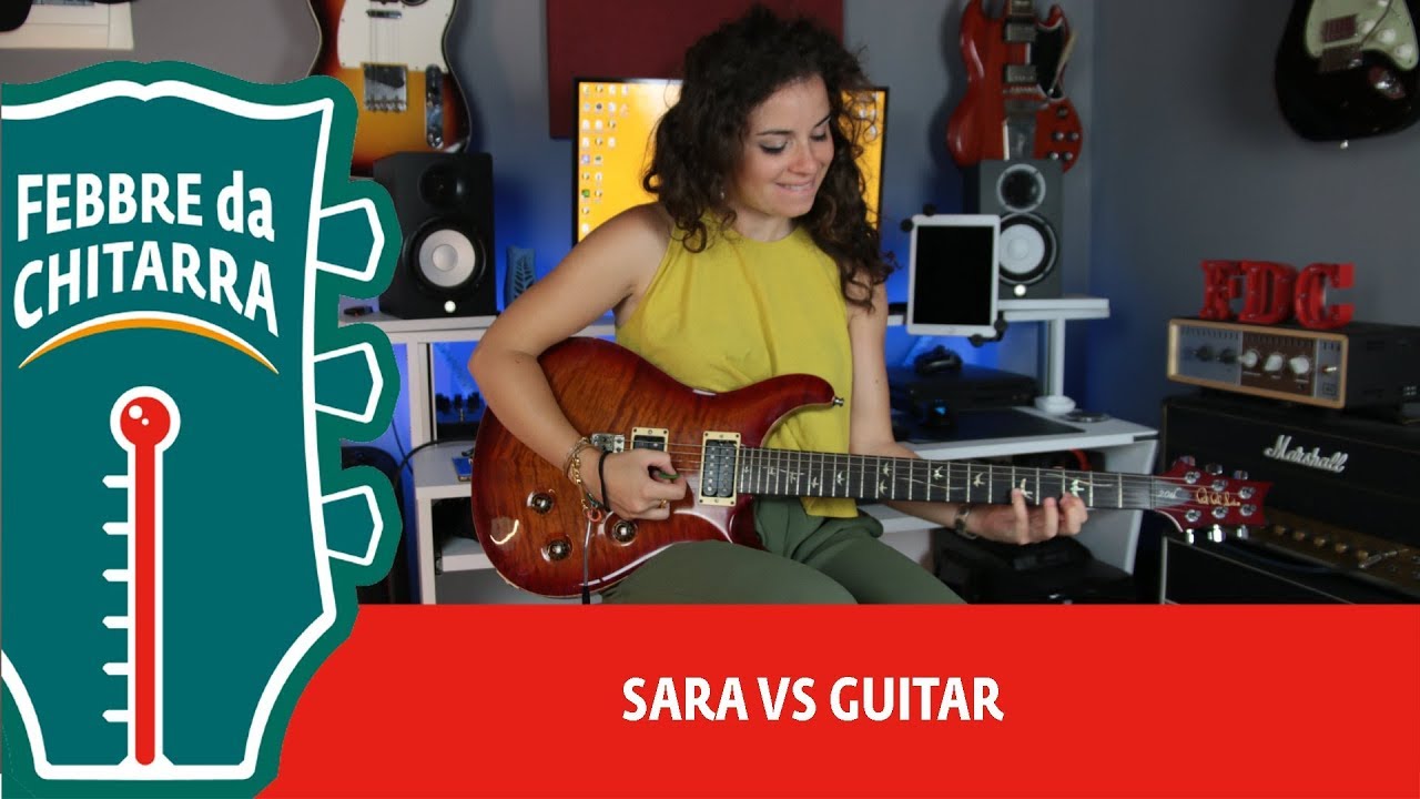 Insegno alla mia Ragazza a suonare il suo PRIMO ASSOLO DI CHITARRA!