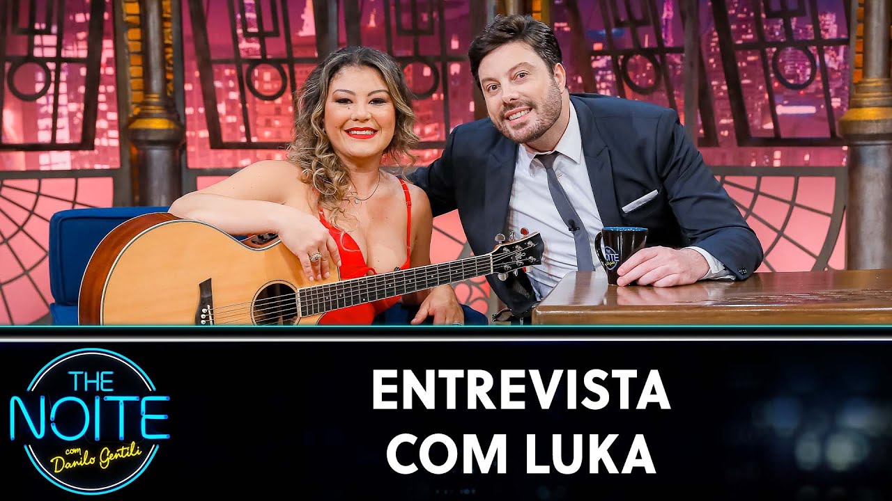 Entrevista com a cantora Luka | The Noite (26/06/24)