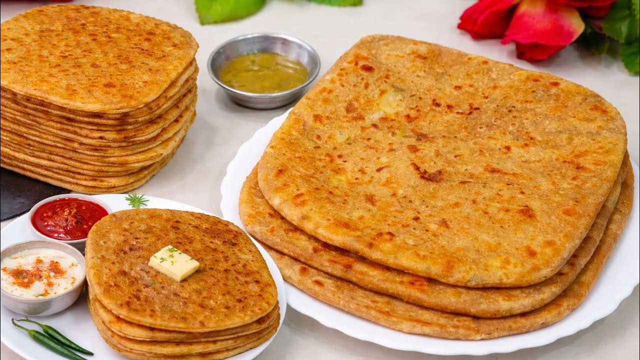 इस सीक्रेट को जान कर आपके आलूके पराठे कभी नहीं फटेंगे | Perfect Aloo Paratha Recipe, BreakfastRecipe