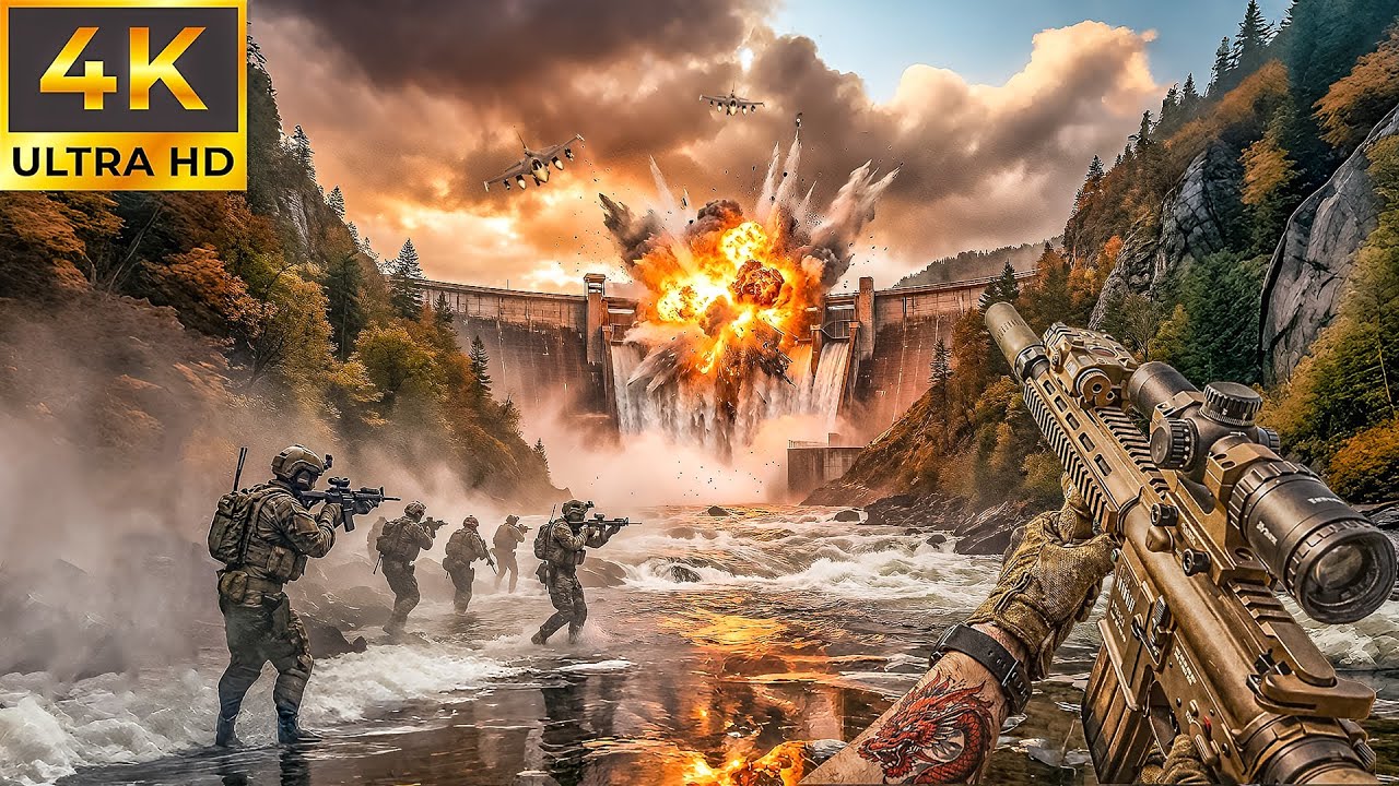 You Won’t Believe This Is a Game Mission | Dam Destruction | Battlefield 6 Gameplay (4K HDR)