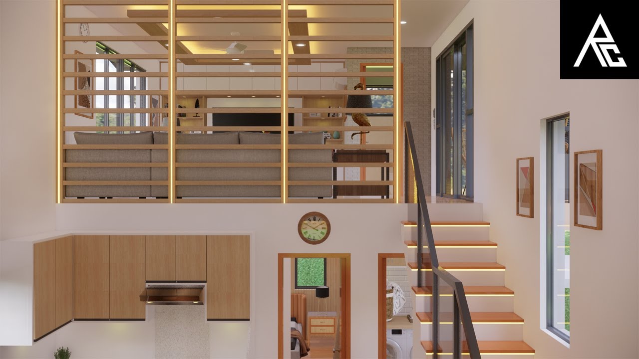 Timeless Loft-Type Tiny House Design Idea (5x10 Meters Only)