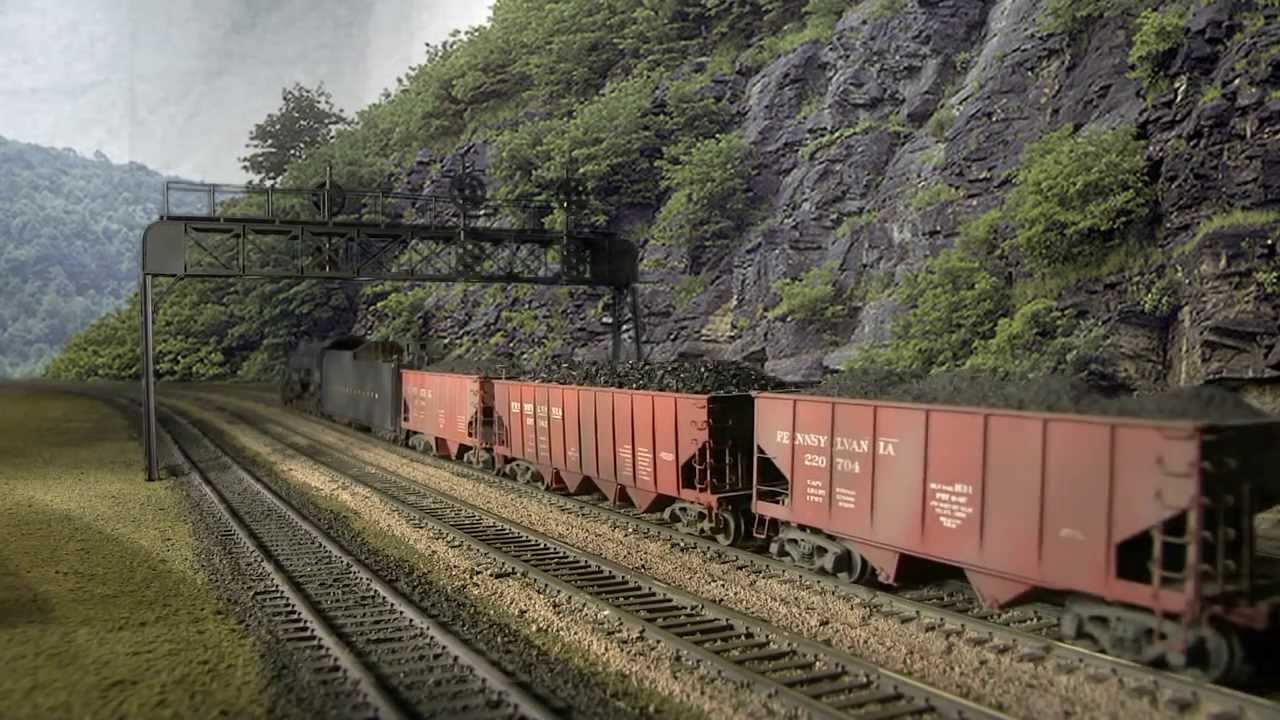 Model Train Layout PRR M1 and I1