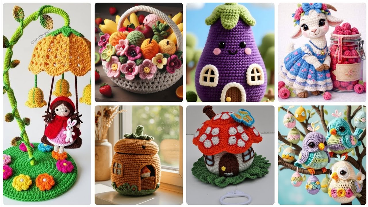 Stunning and beautiful hand crochet pattern ideas for home 