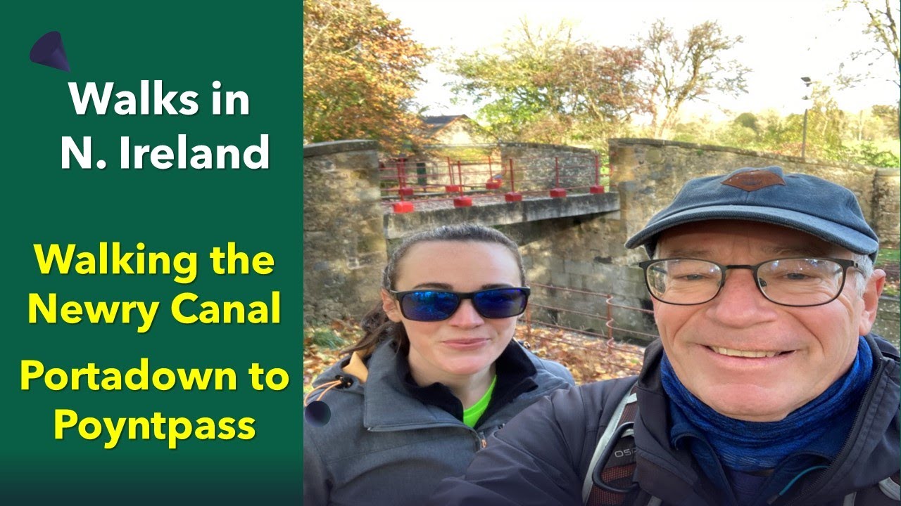 Walking the Newry Canal Way from Portadown to Poyntpass, N. Ireland November 2022