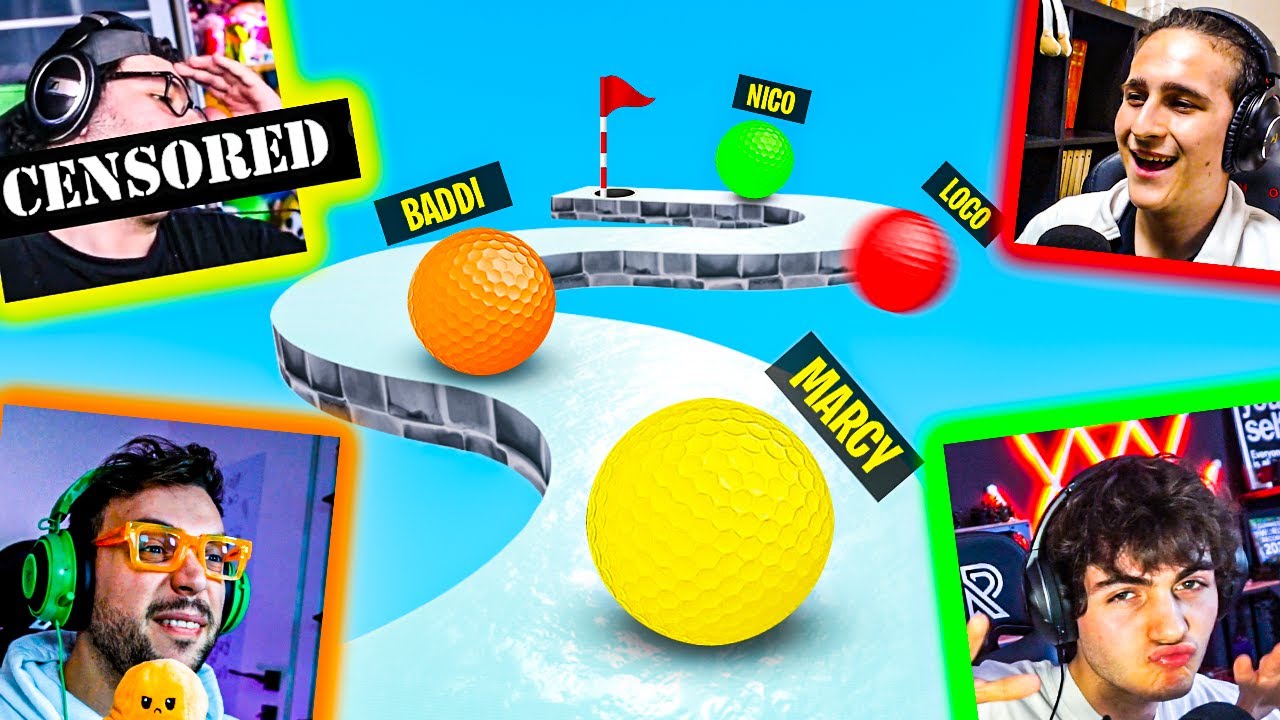 4 FACECAM SUL GHIACCIO - Mini Golf