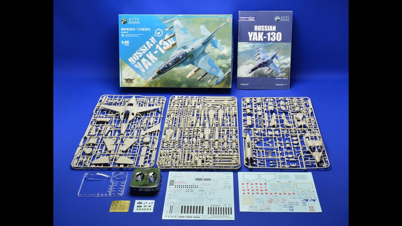 Revue de boite du YAK-130 Kitty Hanwk 1/48 #maquette  #creativity #KittyHanwk #unboxing