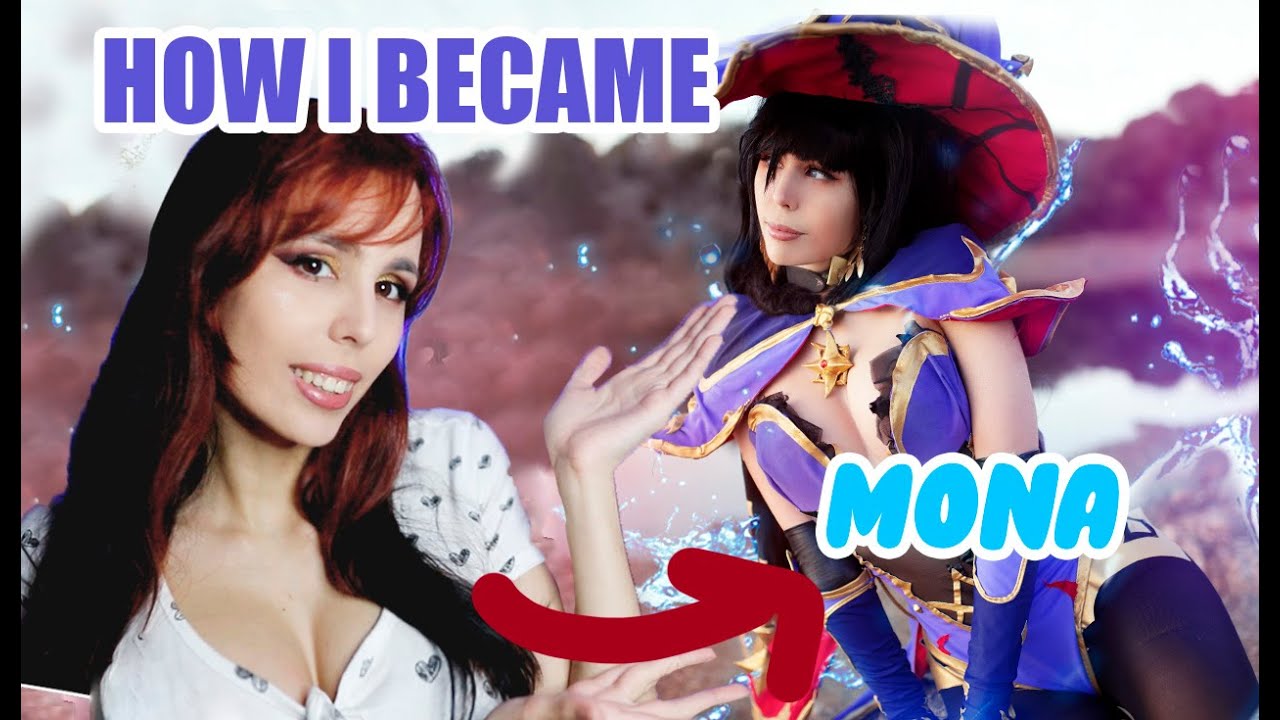 HOW I DID MY MONA COSPLAY [Genshin Impact] // Kate Key
