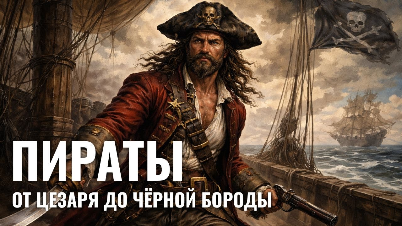 ПИРАТЫ | Полная История за Один Час | ИСТОРИЯ ДЛЯ СНА