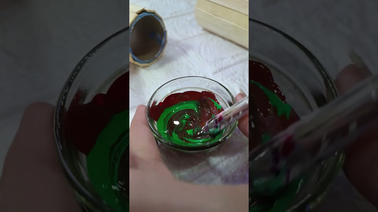 brown colour #youtubeshorts #foryou #colormixing #trending #shortvideo #browncolor #red+green #art