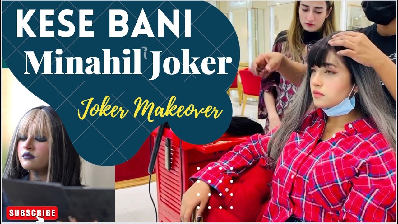 Mera Joker Look Kese Bnaya | Minahil Malik