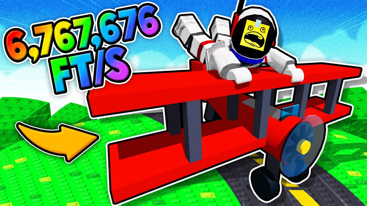 I Made this PLANE Reach INSANE Speeds In Roblox