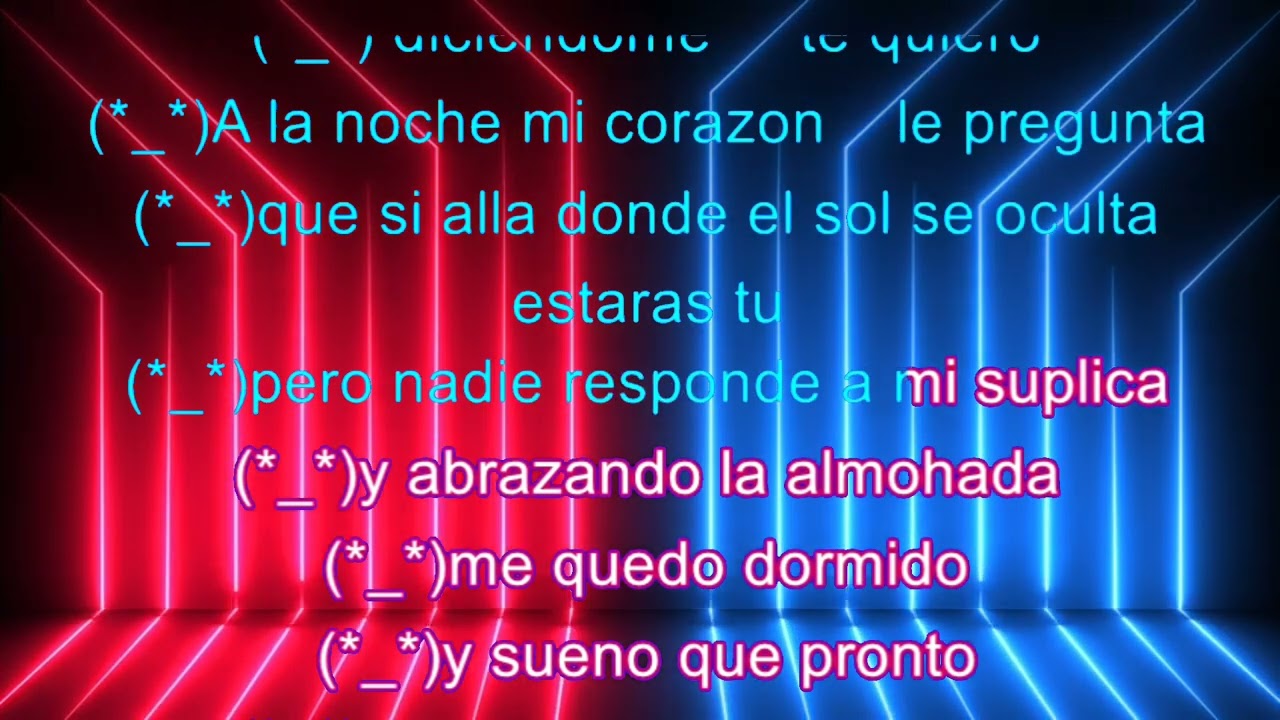 ME DIERON LAS 2 Y MEDIA **KARAOKE** LOS REHENES