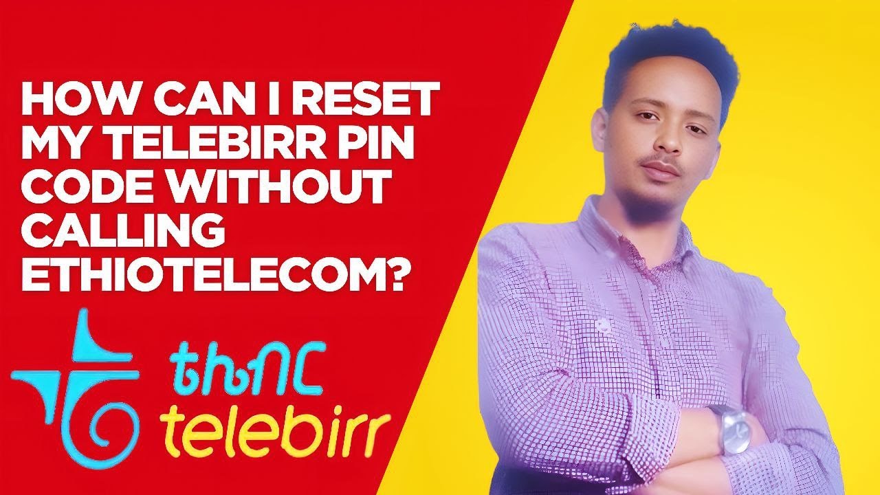 Akkamittan gara ethiotelecom osoo hin bilbilin PIN koodii telebirr koo reset gochuu danda'a?