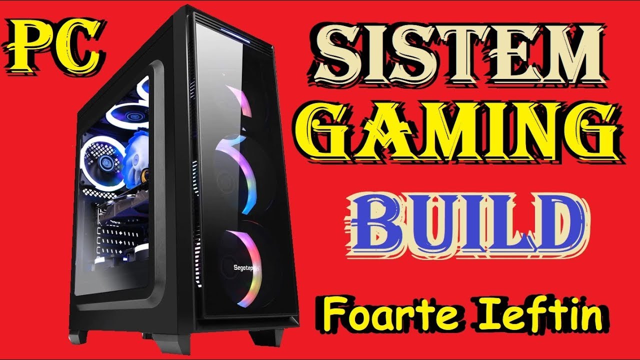 PC de Gaming foarte ieftin !!! Configurare Sistem