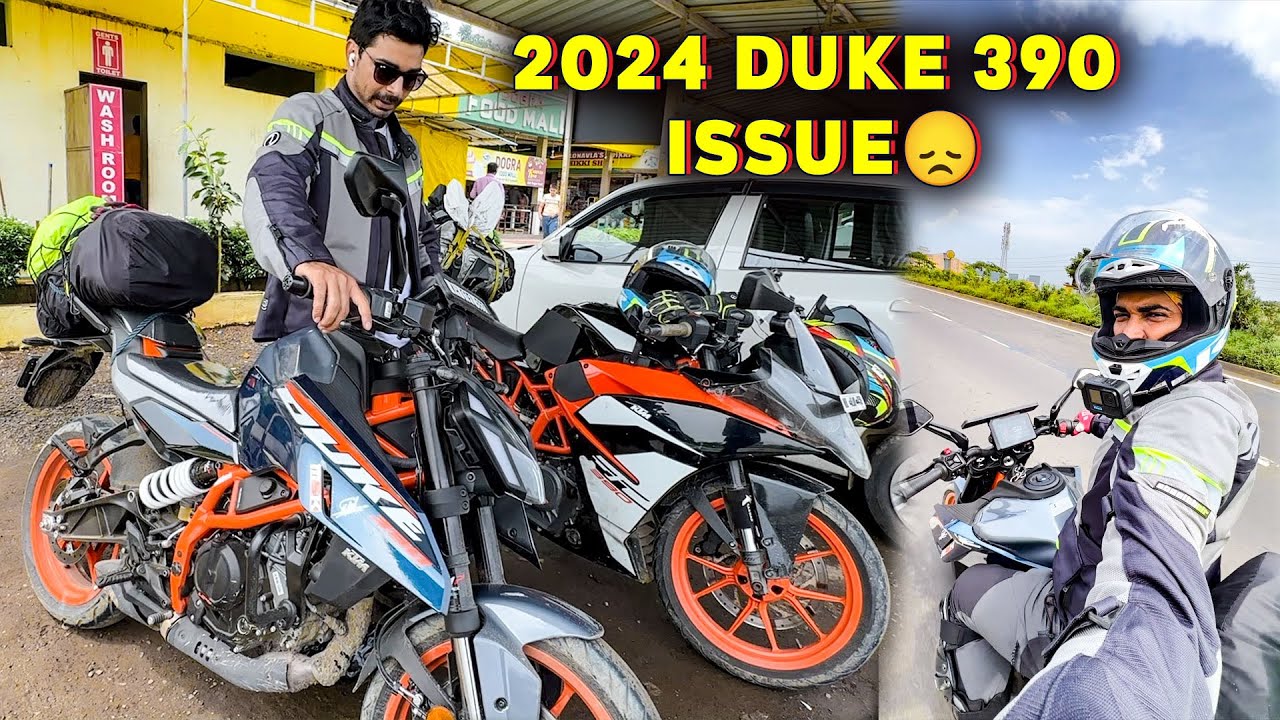 First Ride Pe Nikalte Hi New Duke 390 Me Problem Aa Gaya 😞